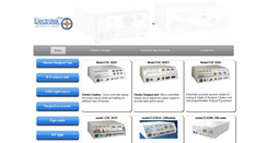 Desktop Screenshot of electrotekindia.com